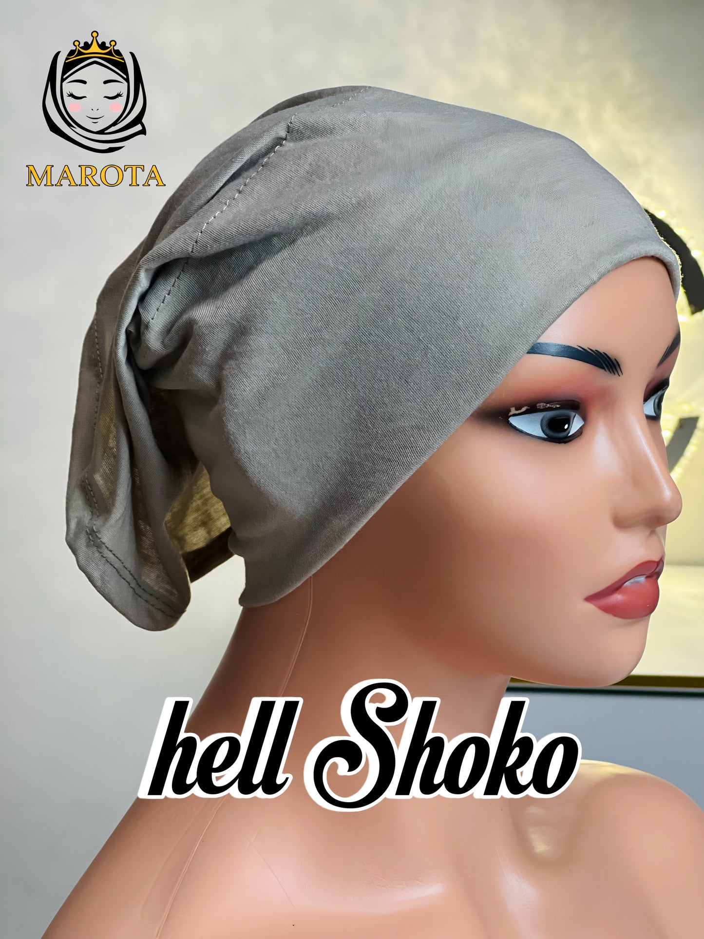 Hijab Bone aus Baumwolle قمطة قطن