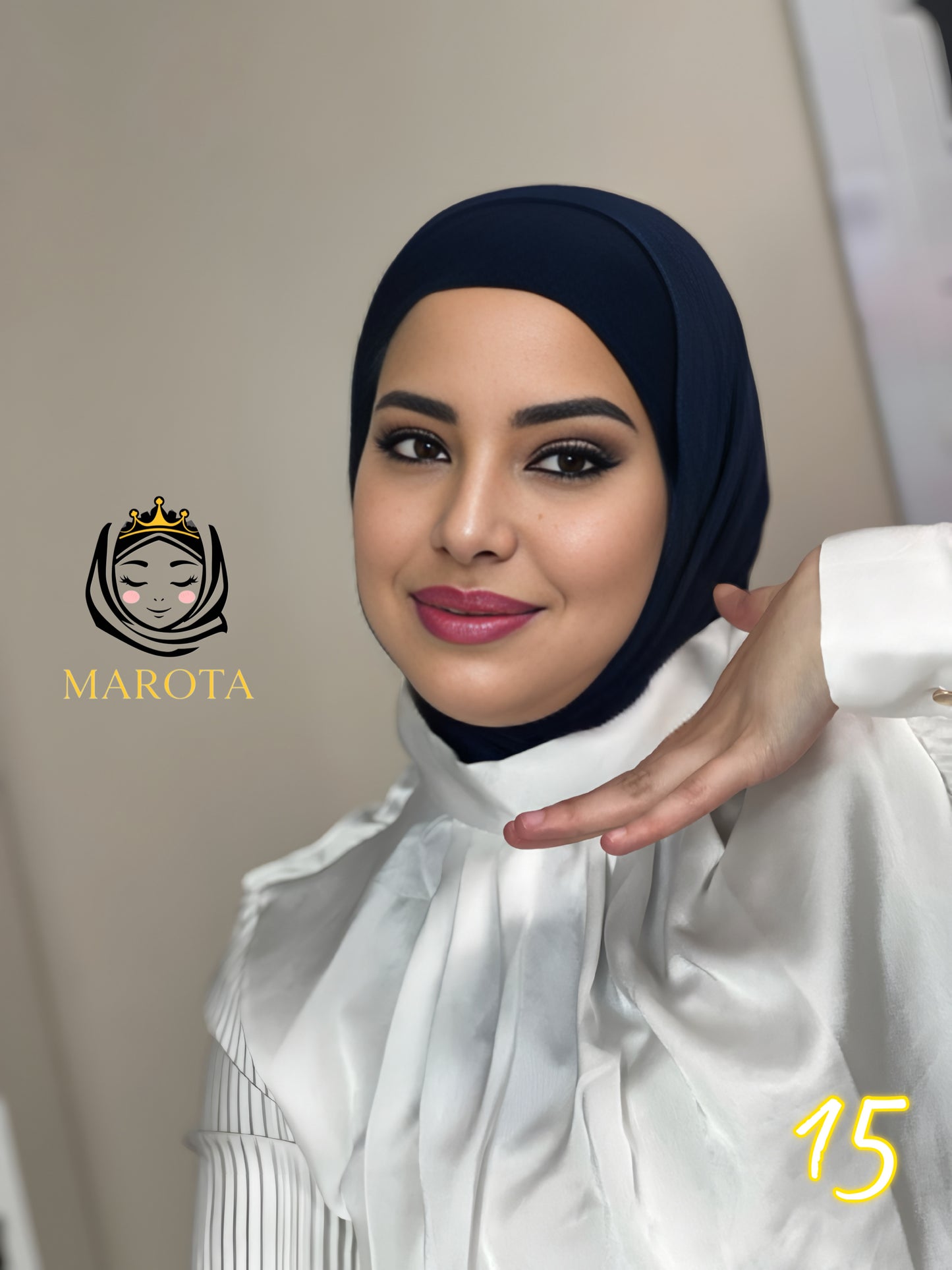 حجاب قطعتين ليكرا Zwei Teile Hijab aus Lycra