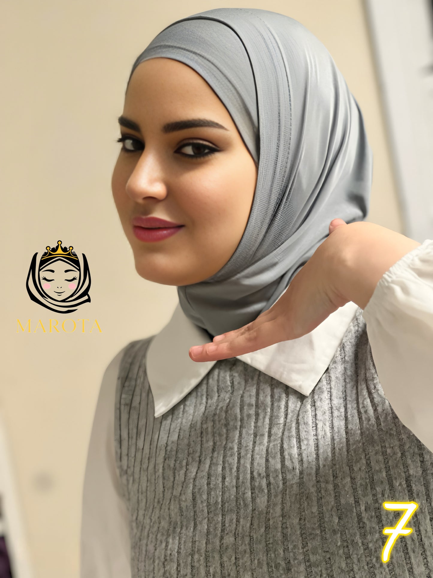 حجاب قطعتين ليكرا Zwei Teile Hijab aus Lycra