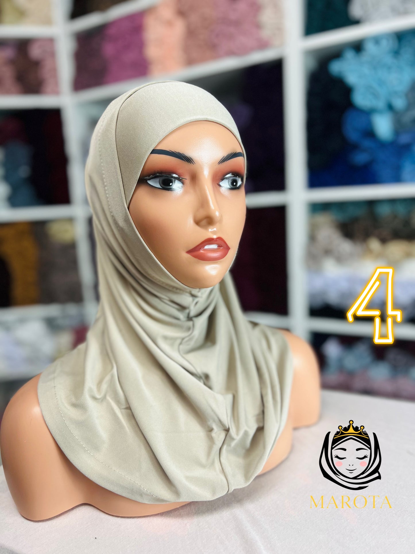 حجاب قطعتين ليكرا