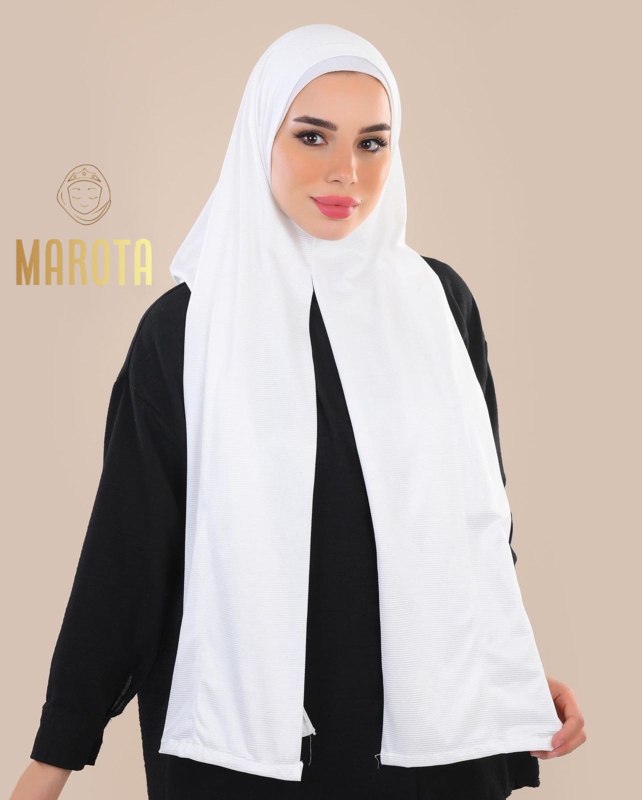 حجاب الاكوا حجاب عملي مابيحتاج دبوس