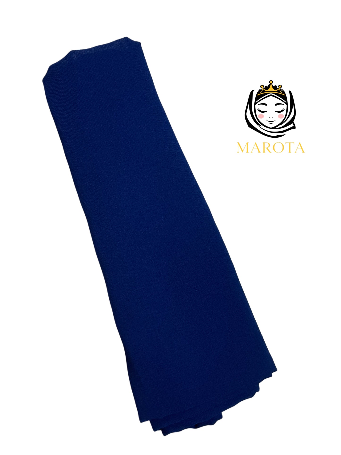 شال قماشة كريب سادة