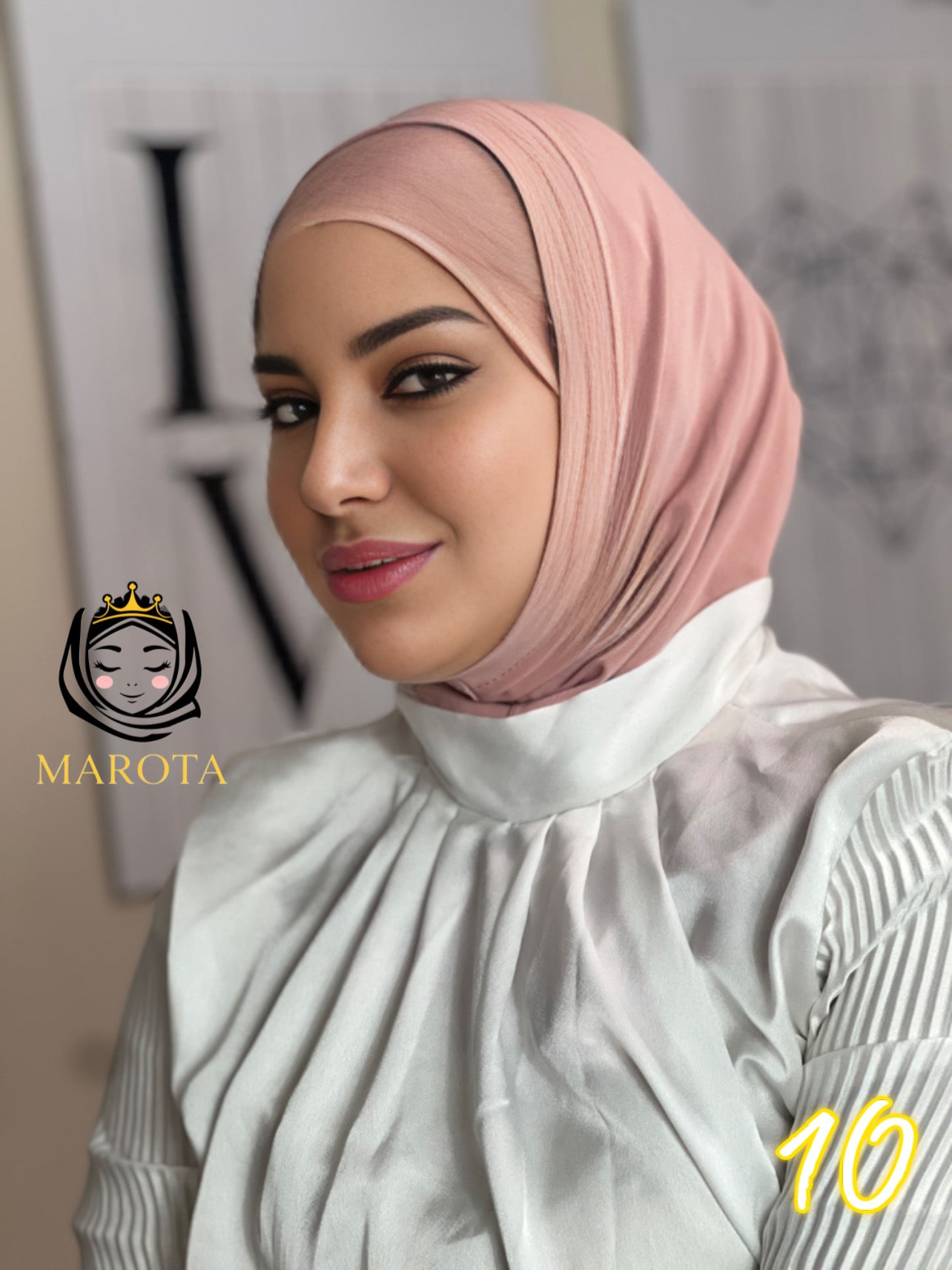 حجاب قطعتين ليكرا Zwei Teile Hijab aus Lycra