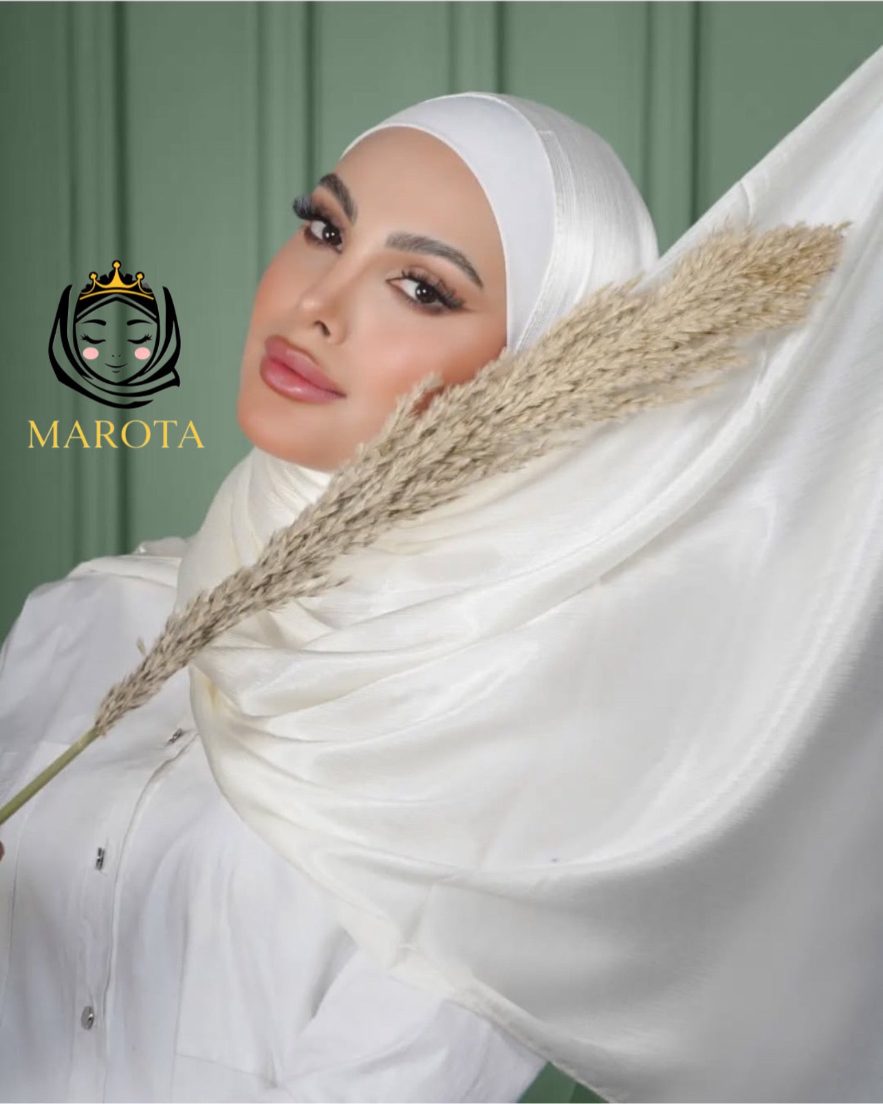 شال ساتان ياباني