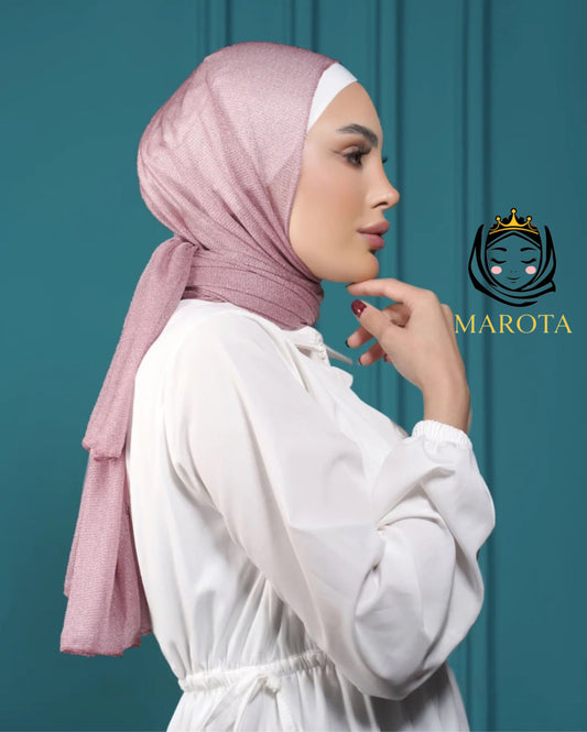 كشمير شفاف وناعم مكحل برصفة قصب خفيفة