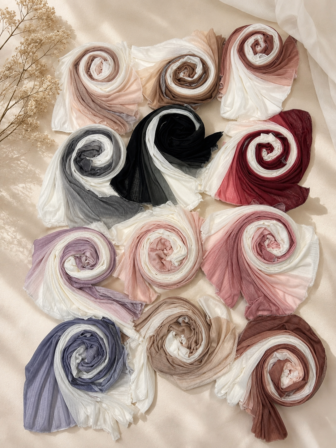 شال لولوه المموج LULUA Wave Scarf