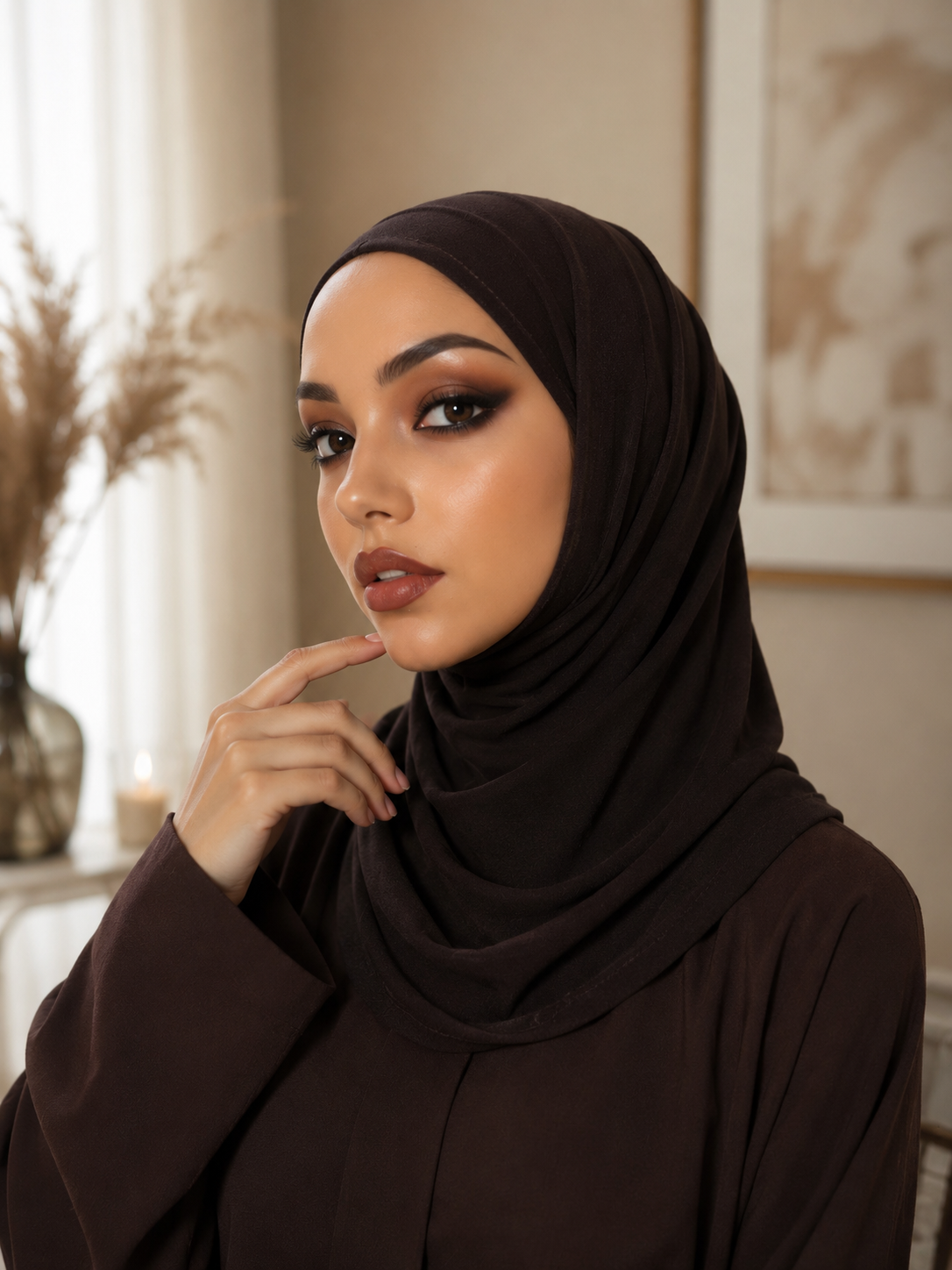حجاب قطعتين ليكرا Zwei Teile Hijab aus Lycra