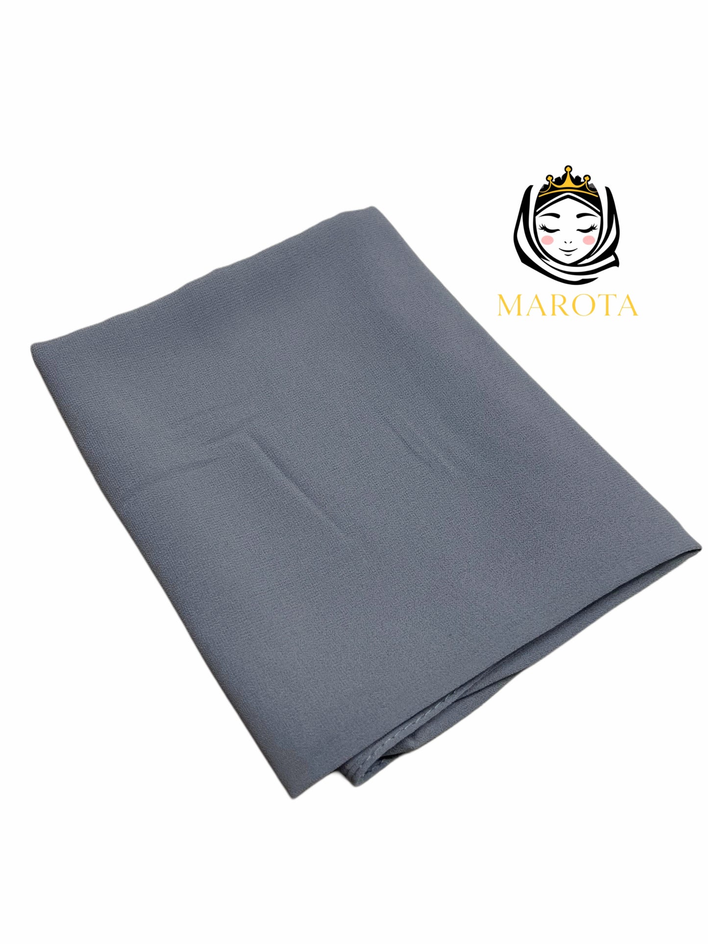 شال قماشة كريب سادة