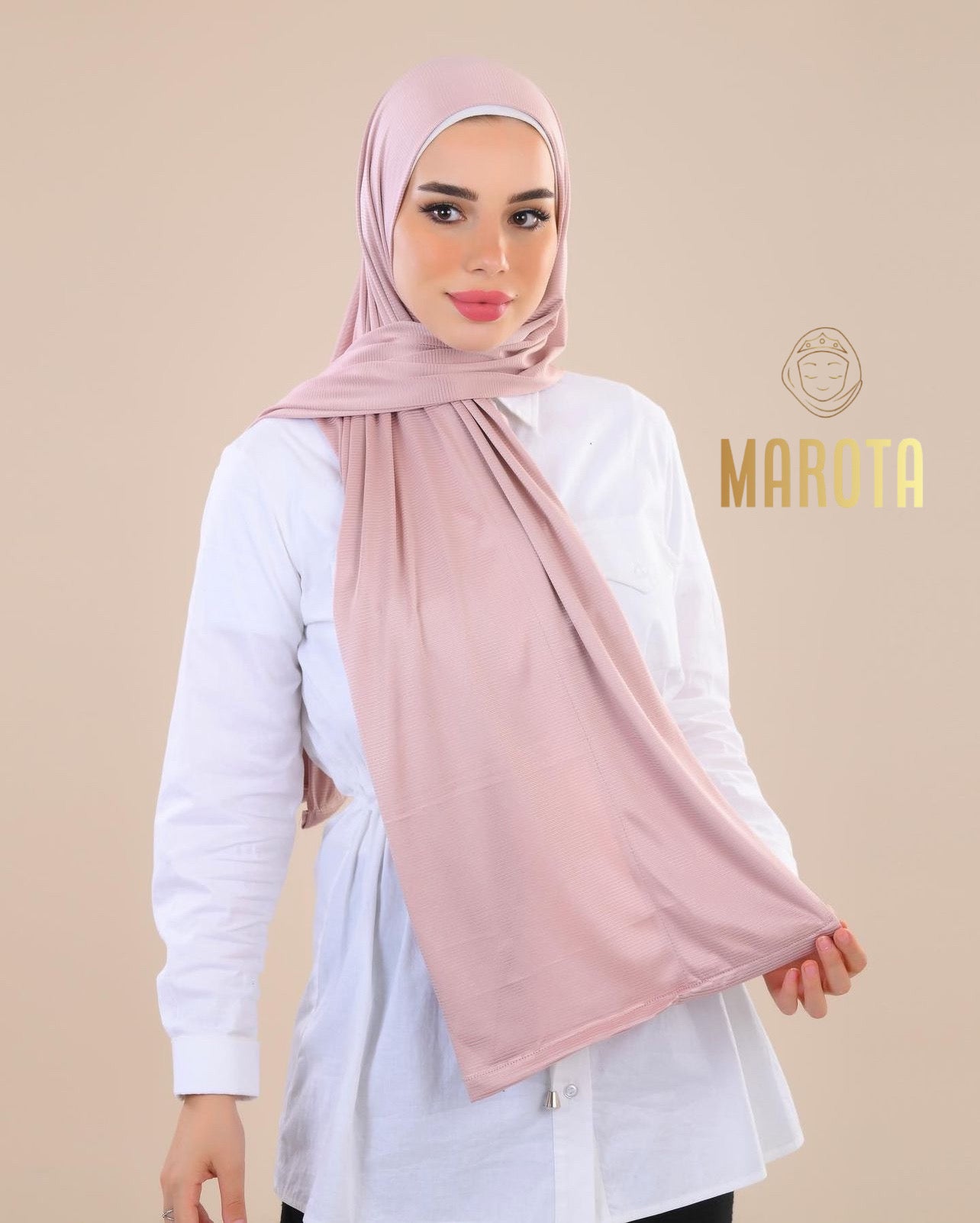 حجاب الاكوا حجاب عملي مابيحتاج دبوس