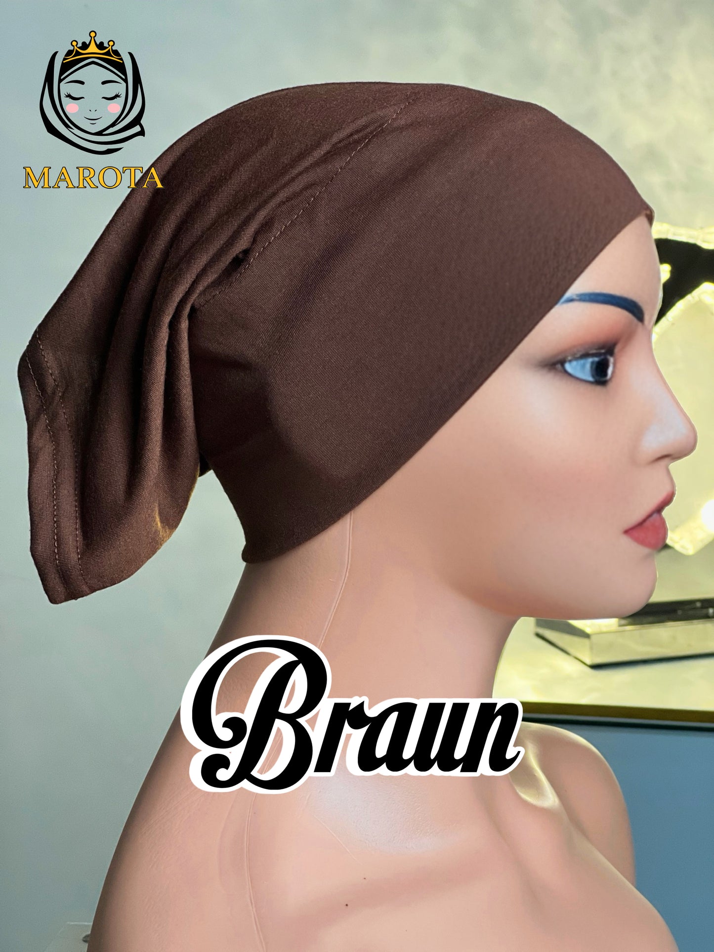 Hijab Bone aus Baumwolle قمطة قطن