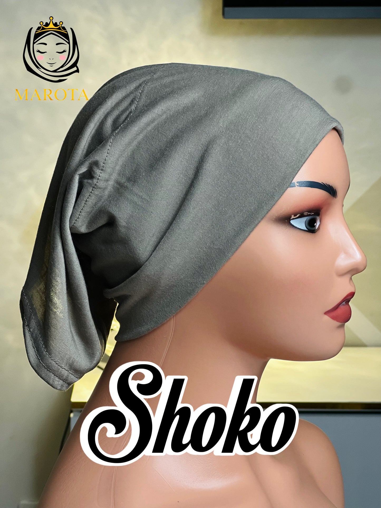 Hijab Bone aus Baumwolle قمطة قطن
