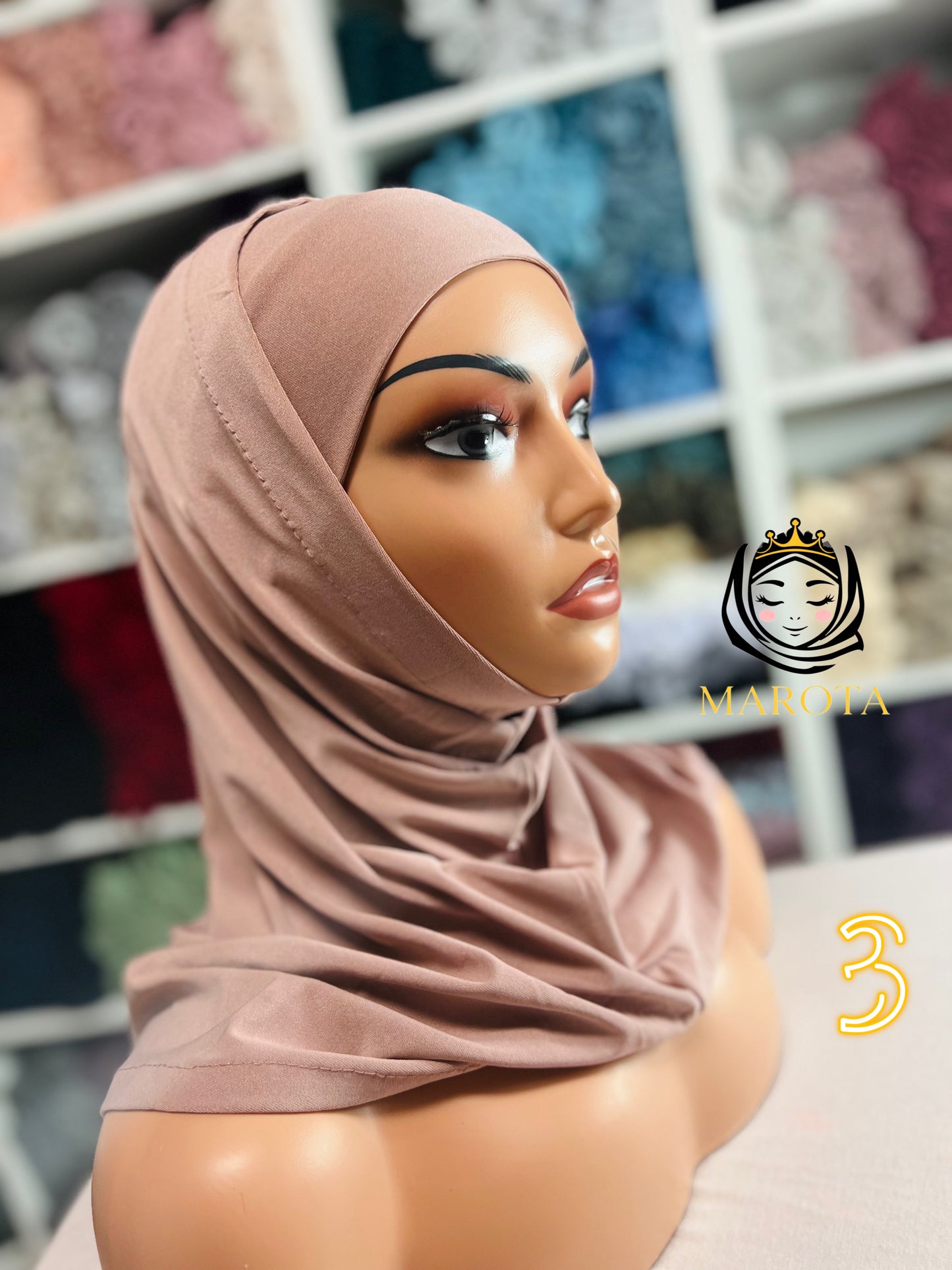 حجاب قطعتين ليكرا