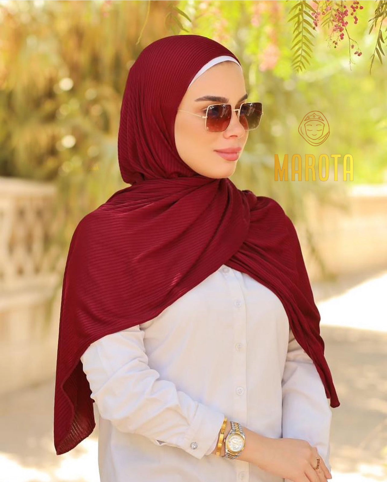 شال كويتي مقلم