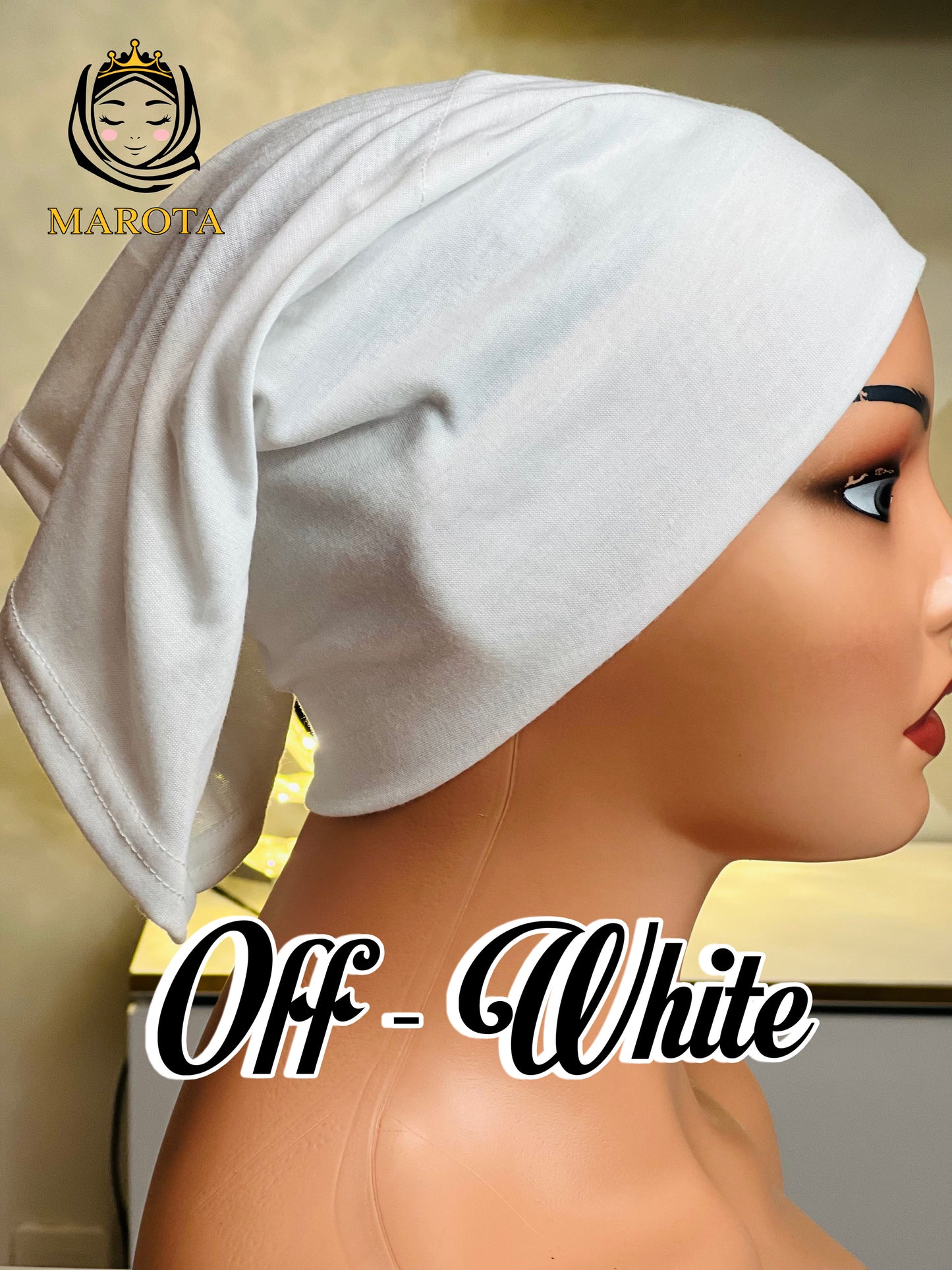 Hijab Bone aus Baumwolle قمطة قطن